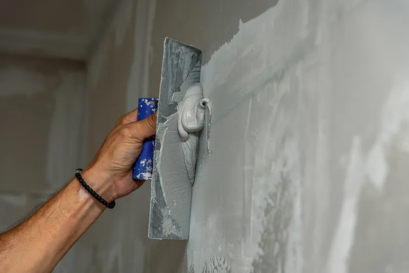 Gypsum_based_plaster