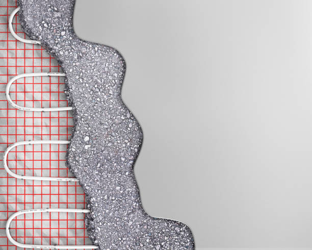 Exterior wall insulation mortar