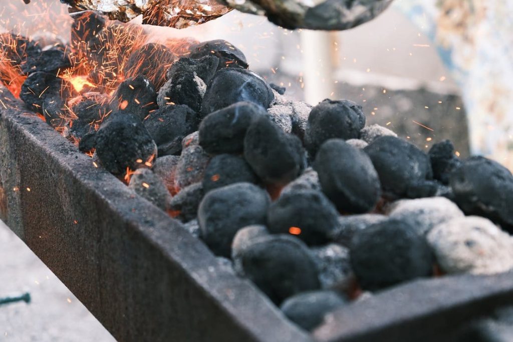 burning-Coal-Briquette